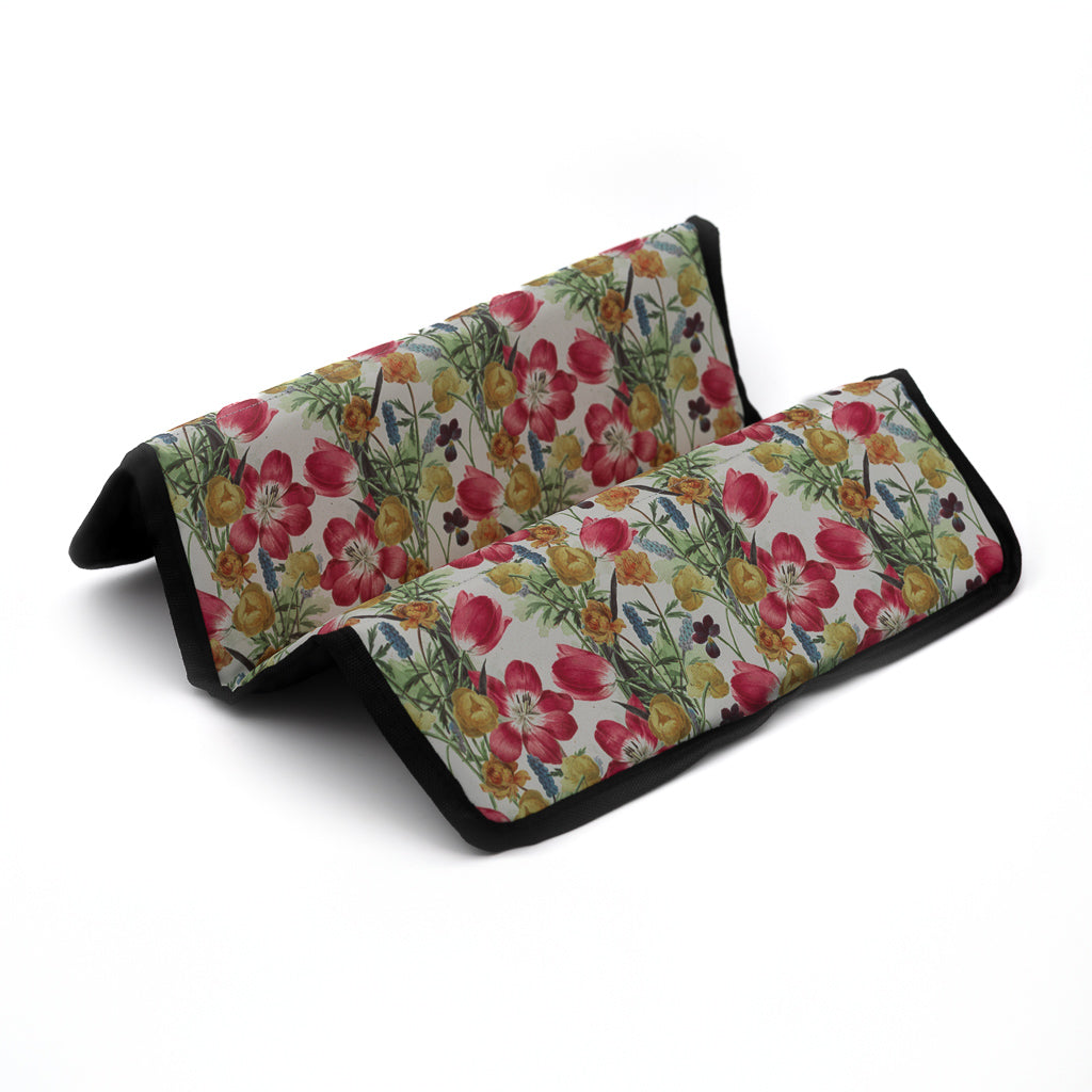 Knee Pad with Flower Print