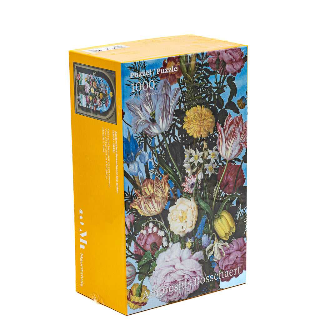 Puzzle Bosschaert (the Elder) - Vase of Flowers in a Window