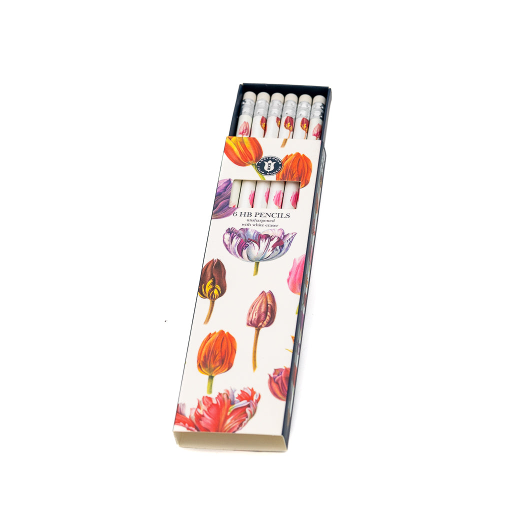 HB Pencils Tulip Print (6 pcs)