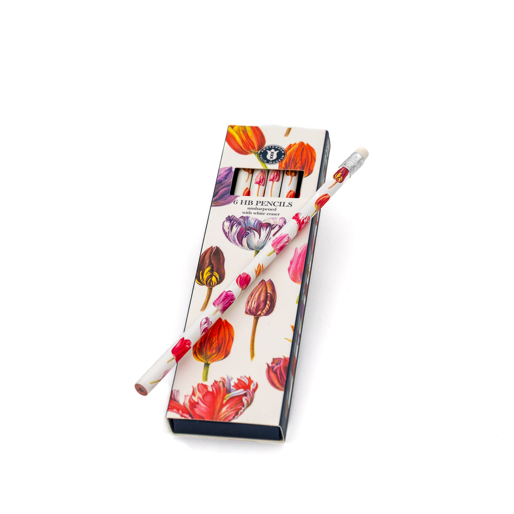 HB Pencils Tulip Print (6 pcs)