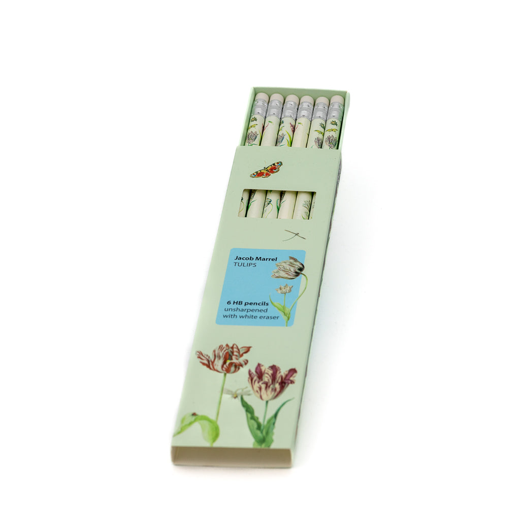 HB Pencils Jacob Marrel Tulip print