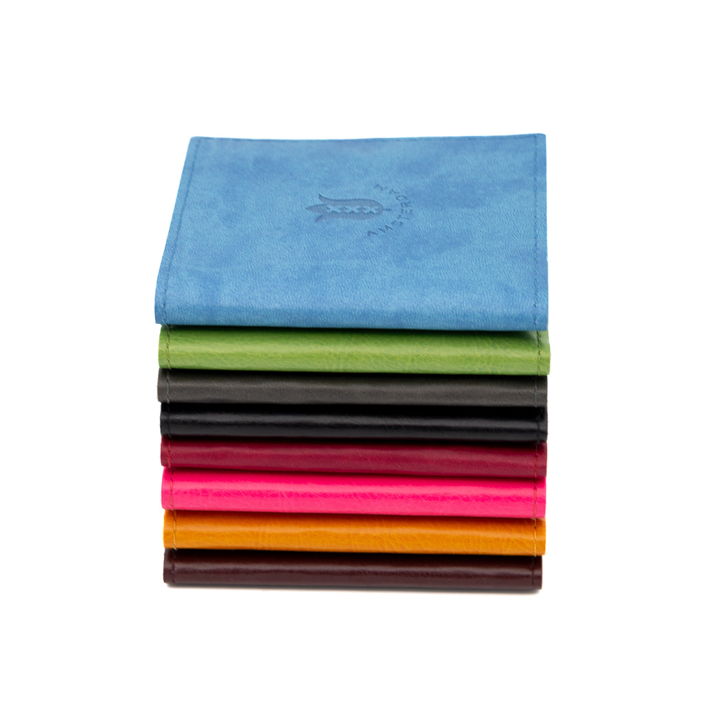 Card holder wallet with ATM logo