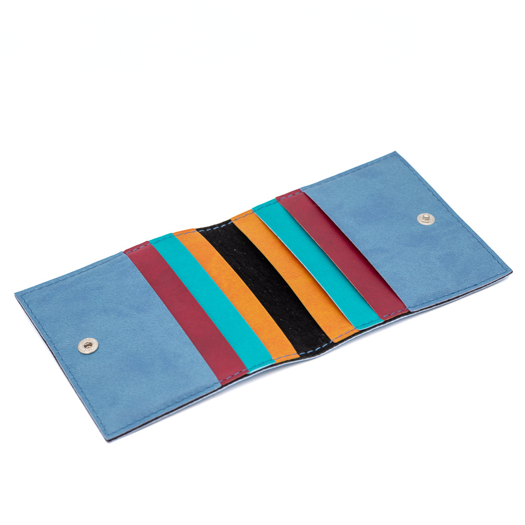 Card holder wallet with ATM logo