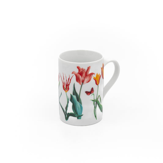 QQ Coffee mug with tulip print
