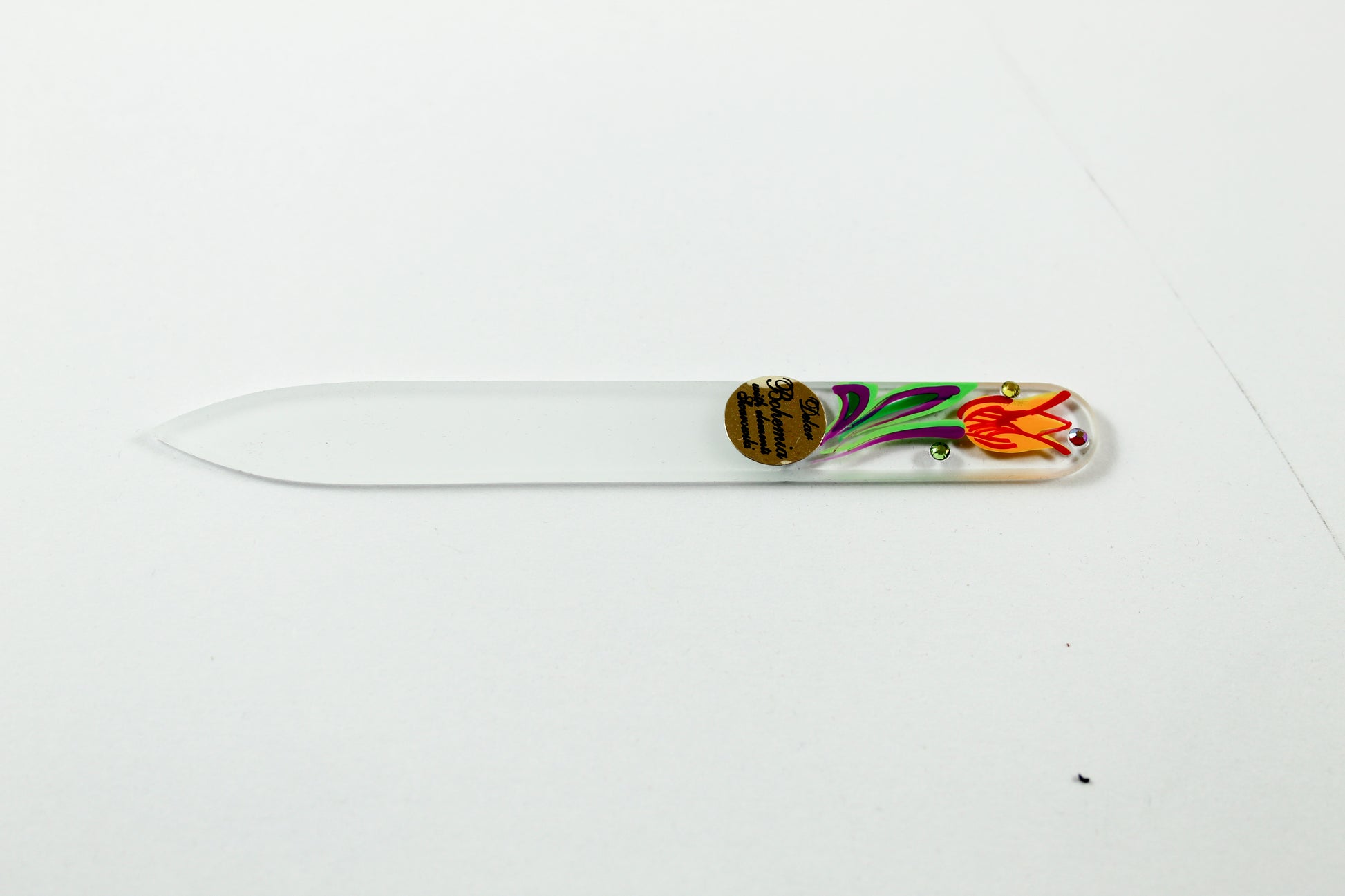 Amsterdam Tulip Museum Tulip Lover Large Glass Nail File