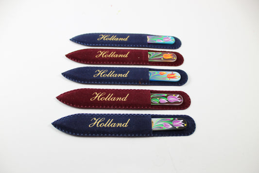 Amsterdam Tulip Museum Tulip Lover Large Glass Nail File