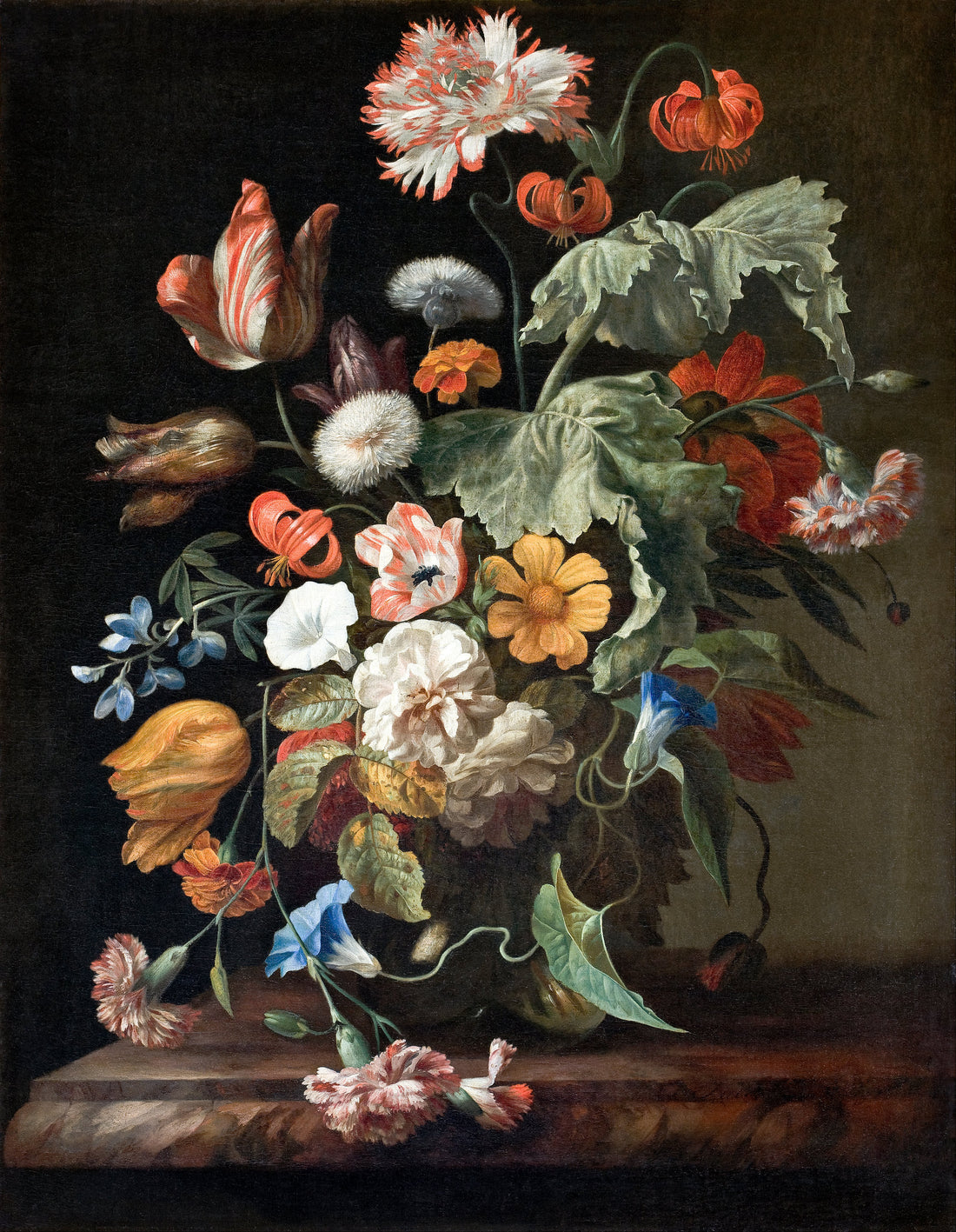 Rachel Ruysch Still Life With Flowers