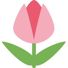 Twitter Tulip Emoji Pink Tulip