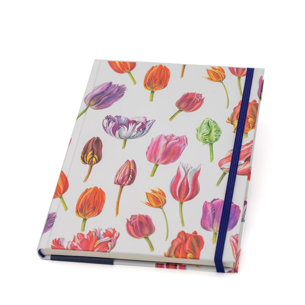 Tulip Notes Notebook with Tulip Print
