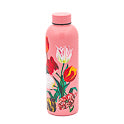 QQQ Water Bottle with Tulip print