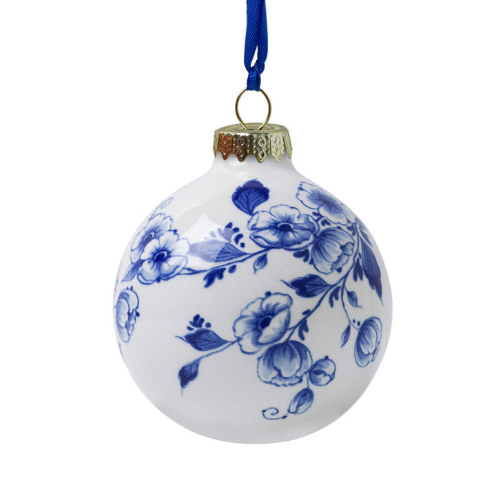 Christmas Ornament Delfts Blue