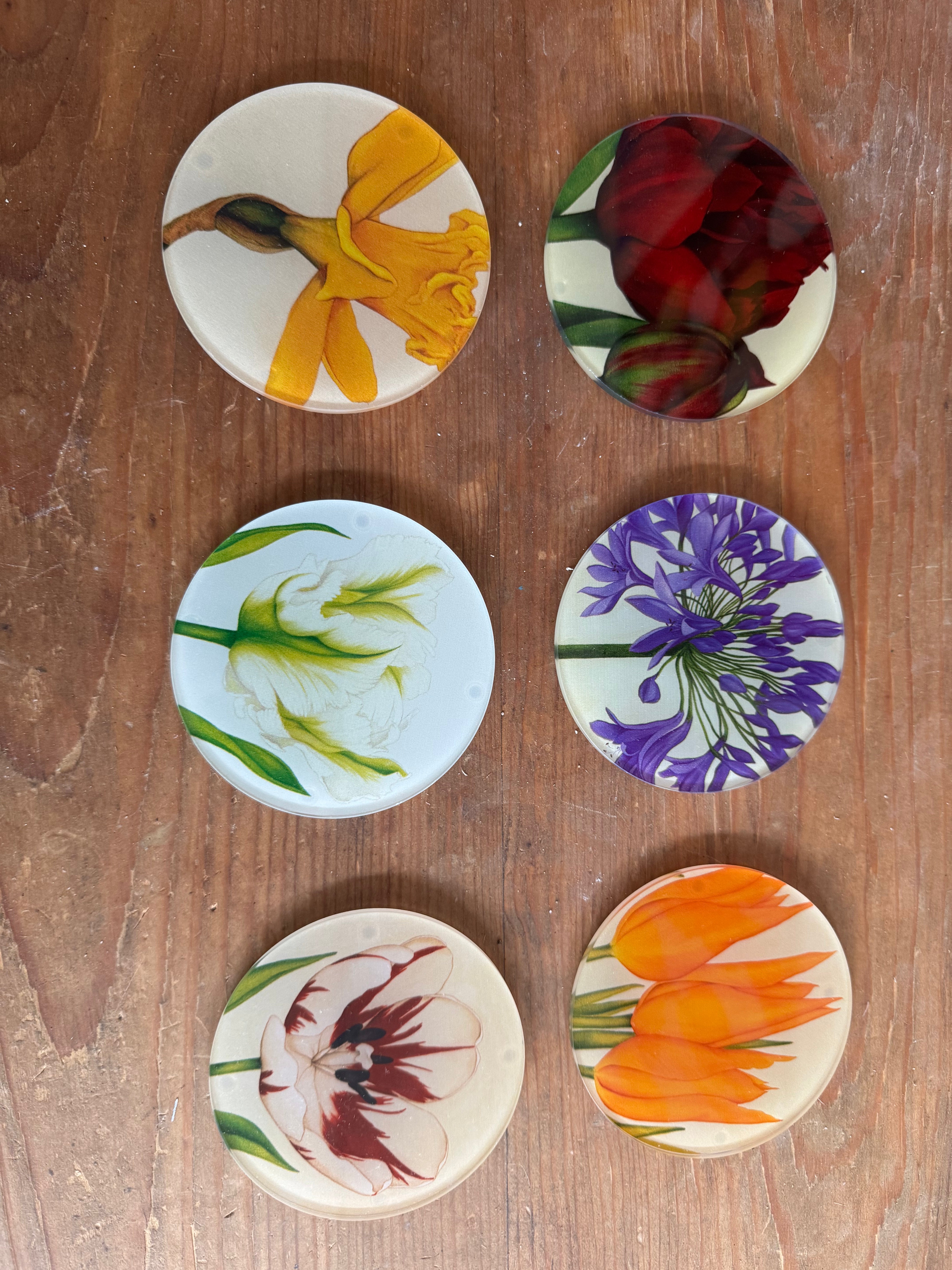 Round Glass Coaster