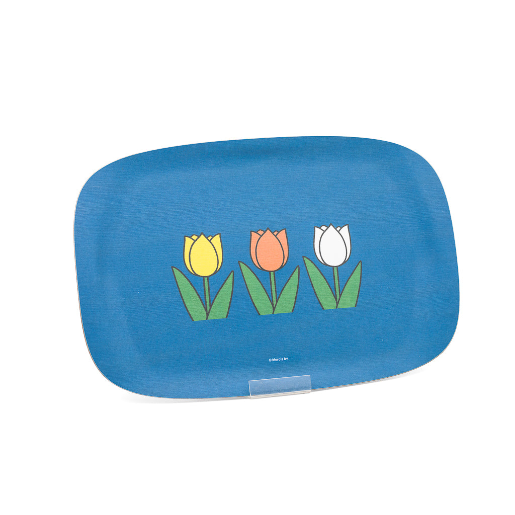 Nijntje (Miffy) style Tray with Tulips